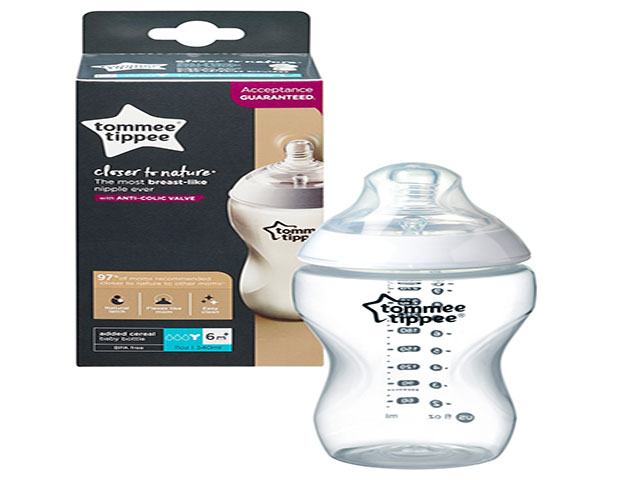 Tommee Tippee Biberón Closer to Nature +0 Meses de Silicona 150 ml