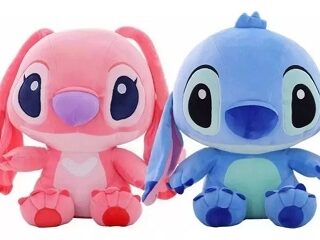 STICH 45CM AZUL Y ROSA