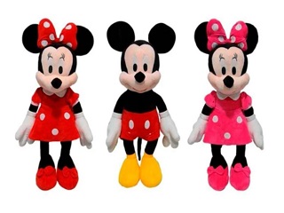 MICKEY-MINNIE 40CM