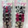 Colitas lisas/estam con moño x 6
