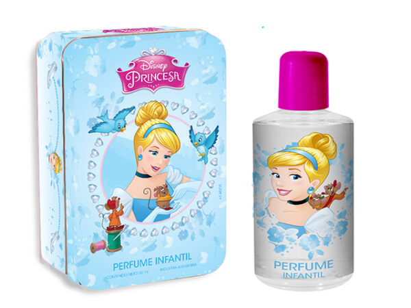 Perfume x 50 ml en lata Cenicienta
