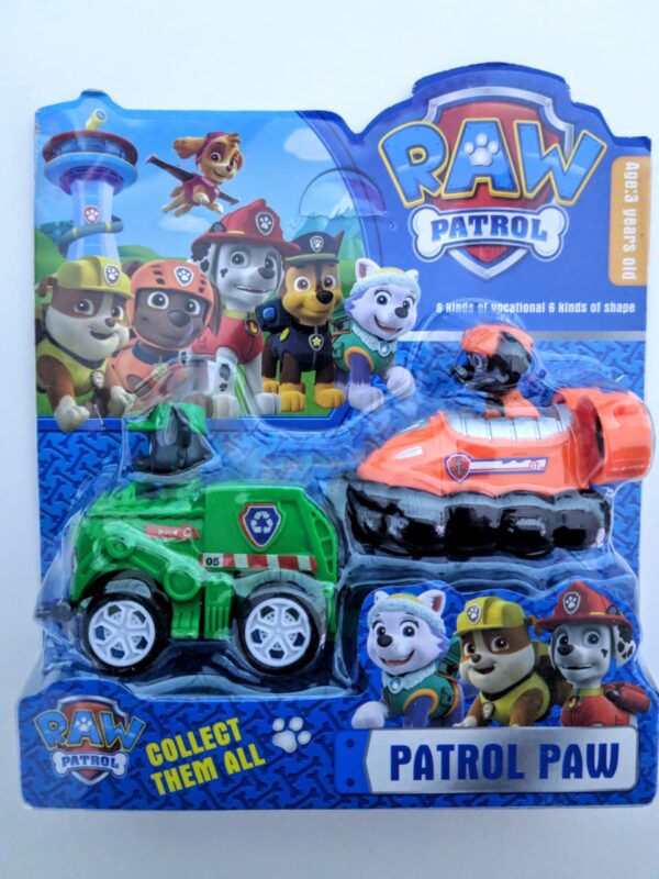 Muñeco Paw Patrol Pullback Blister - Imagen 2