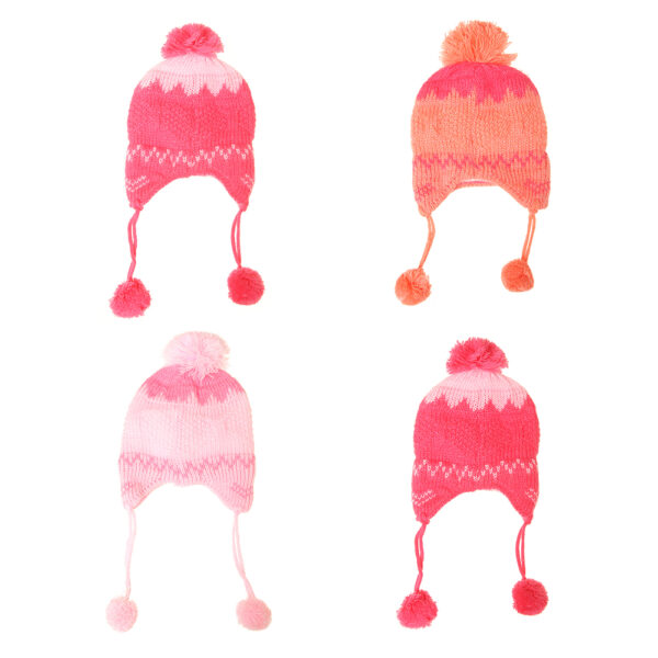 Gorro Coya Infantil Con Pompón