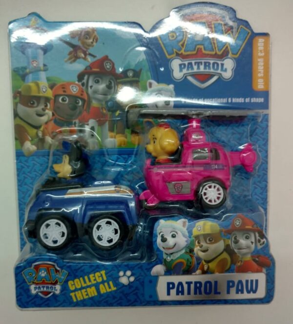 Muñeco Paw Patrol Pullback Blister - Imagen 3