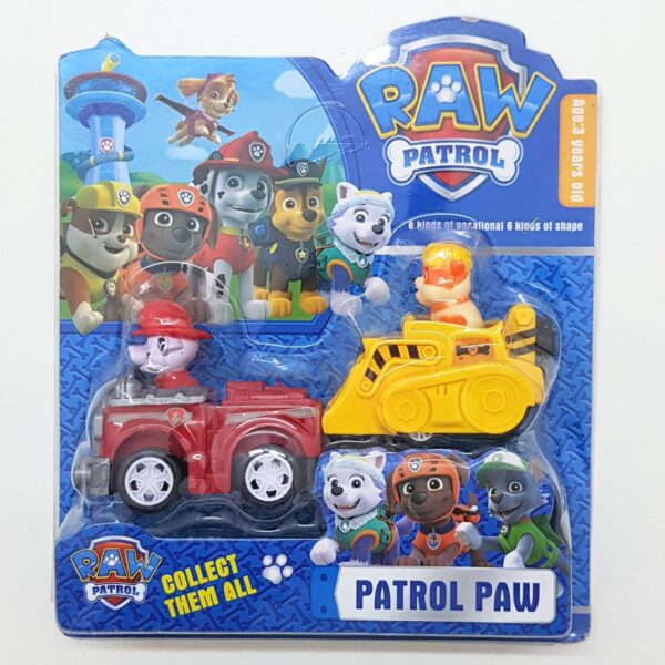Muñeco Paw Patrol Pullback Blister
