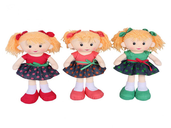 MUÑECA CON MUSICA 40CM