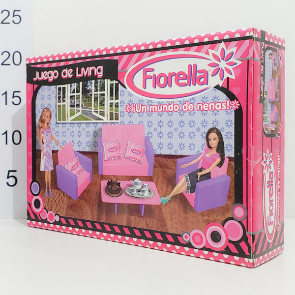Juego de living para muñecas