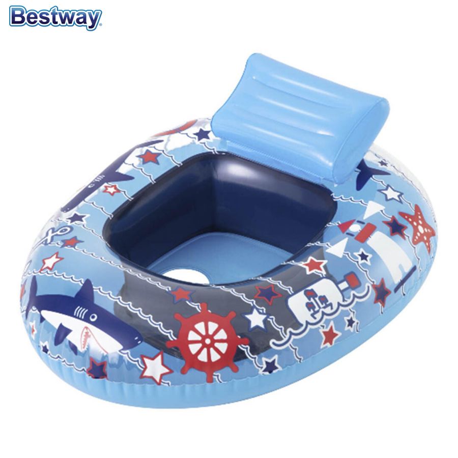 Bote Inflable Infantil Azul.