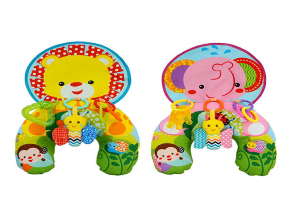 ALMOHADA BEBE CON SONAJERO