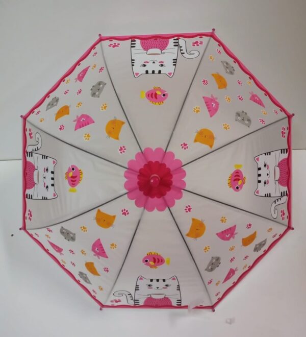 Paragua Rosa Gatitos