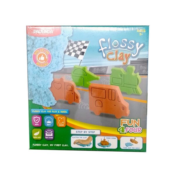 Set Masa Flossy Clay Auto