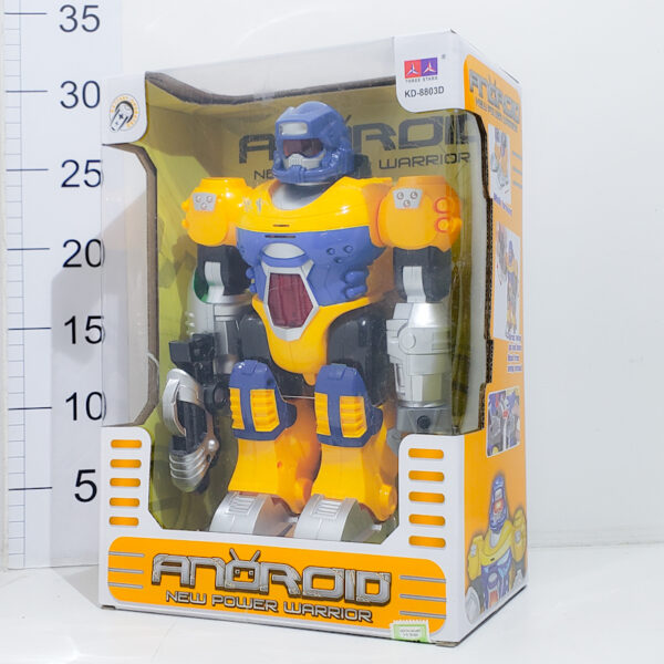 Robot Con Luz Y Sonido 25cm