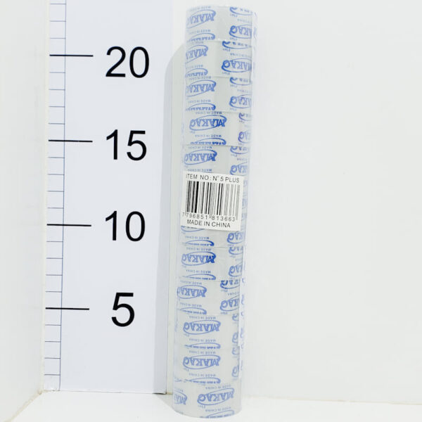 Cinta Adhesiva Makao Plus 5m 18 Mm X12 Pcs (tubo)