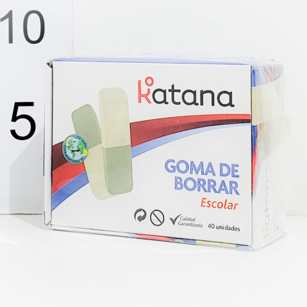 Goma Gris Y Blanca Grande X40pcs