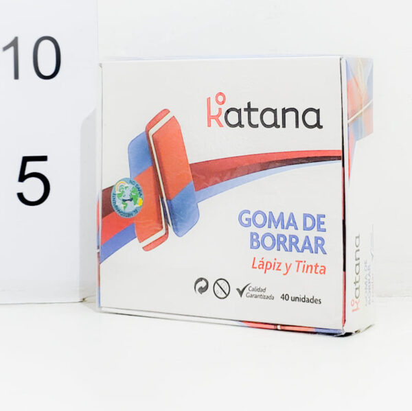 Goma Roja Y Azul Katanax 40pcs