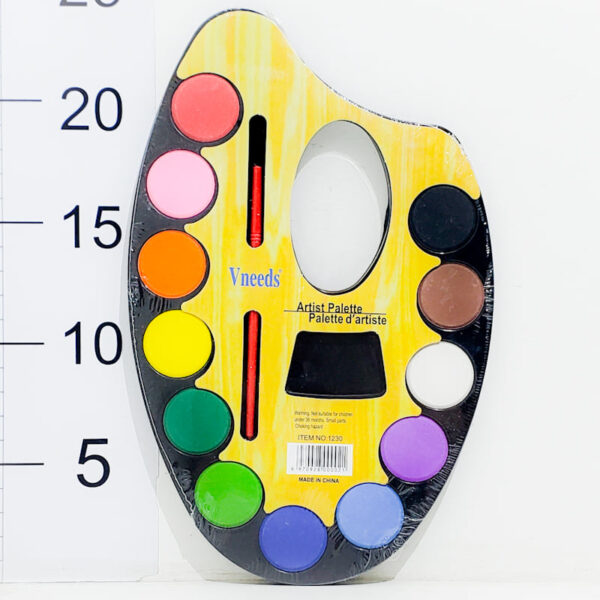 Acuarela Paleta C/pincel X12pcs