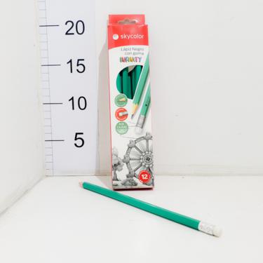 Lápiz Negro Skycolor X 12 Unids C/goma Infinity