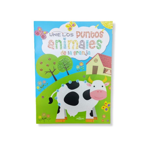 Libro une los puntos ANIMALES GRANJA