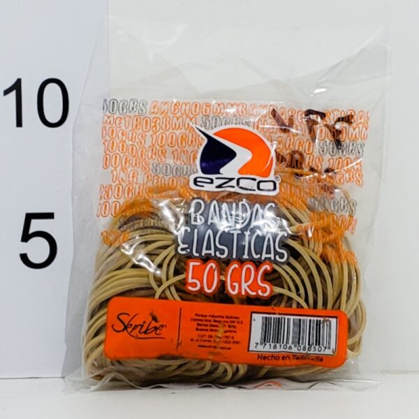 Bandas Elastica Credencial 50g Bolsa Ezco