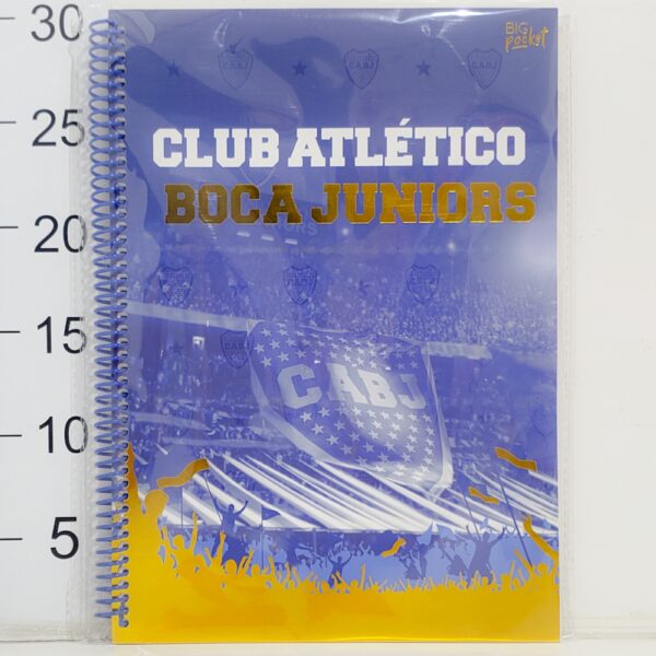 CUADERNO 29.7 A4 T/S -RIG BOCA 80H RAYADA