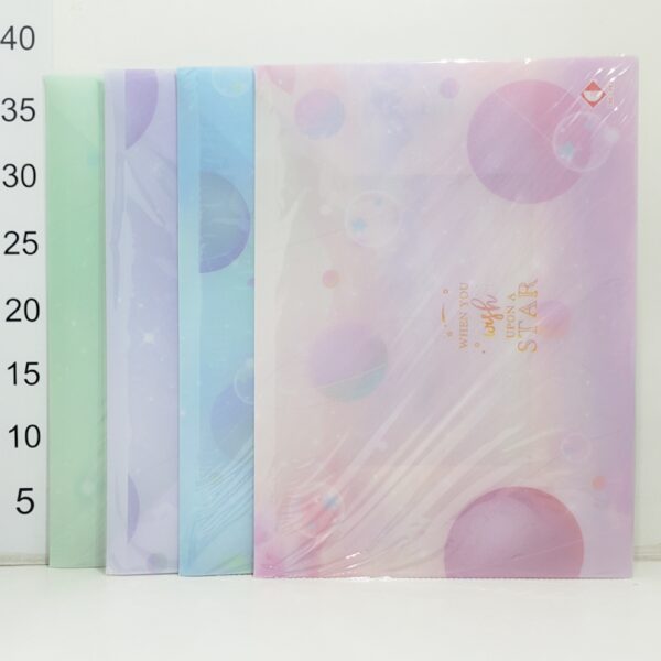 Carpeta 3 Solapas C/elast Fantasia The Pel Pastel