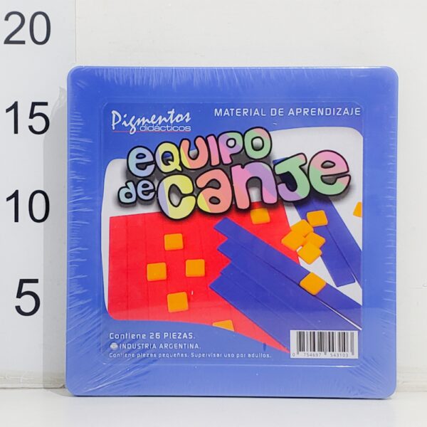 DIDACTICO PLASTICO EQUIPO DE CANJE