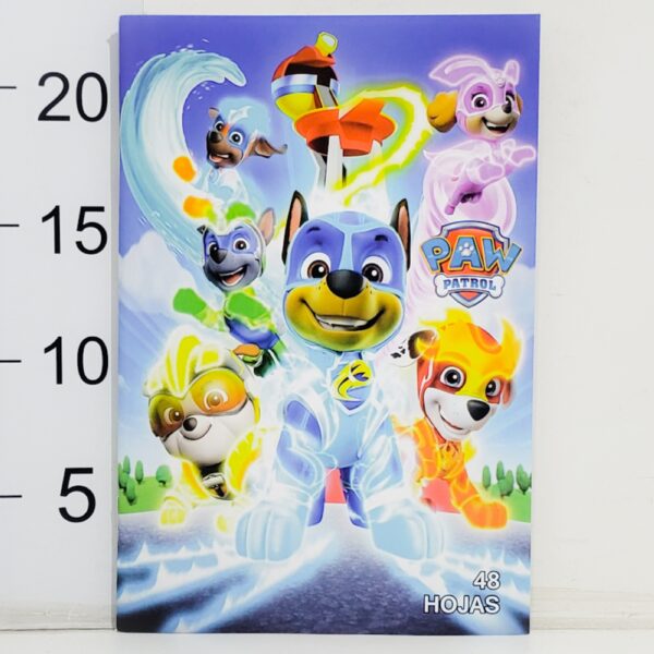 Cuaderno T/flexible Personaje 48hoja Rayadas PAW PATROL