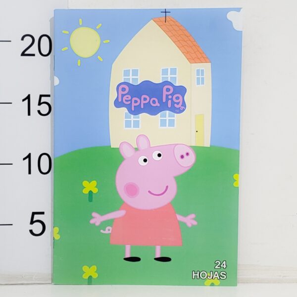 Cuaderno T/flexible Personaje 24hoja Rayadas PEPPA PIG