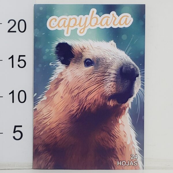 Cuaderno T/flexible Personaje 24hoja Rayadas CAPYBARA