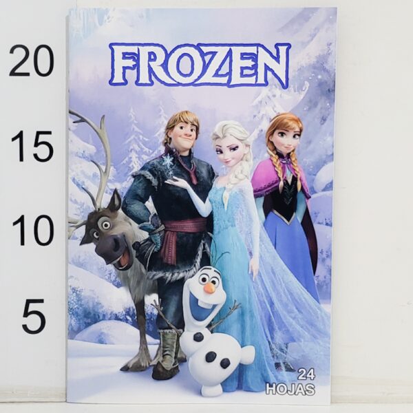 Cuaderno T/flexible Personaje 24hoja Rayadas FROZEN