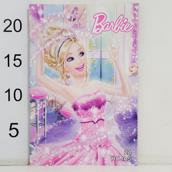 Cuaderno T/flexible Personaje 24hoja Rayadas BARBIE