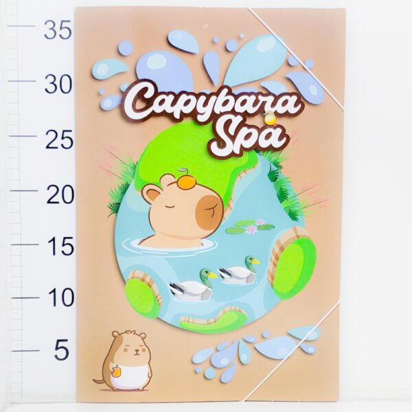 Carpeta 3 Solapas C/elastico CAPYBARA SPA