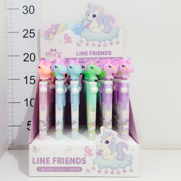 Boligrafo Unicornio Sube Y Baja C/clip