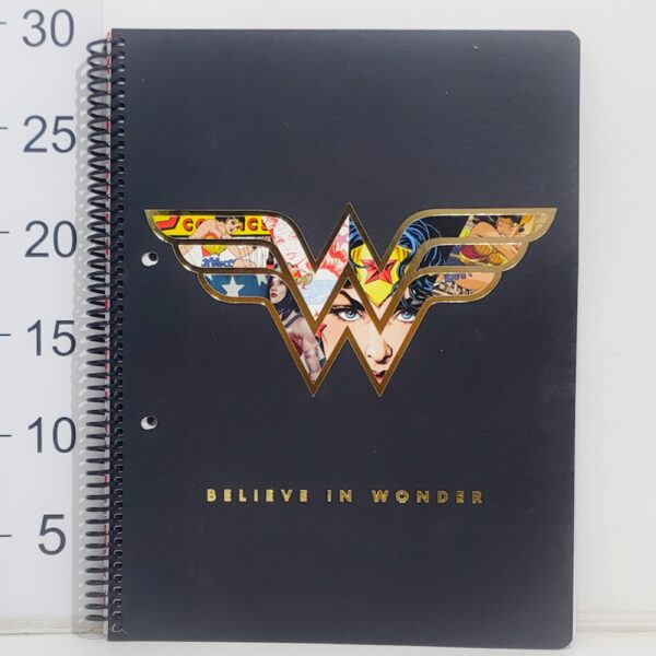 CUADERNO UNIVERSITARIO RAYADA X80HOJA WONDER WOMAN
