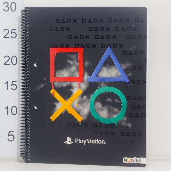 CUADERNO UNIVERSITARIO RAYADA X80HOJA PLAYSTATION