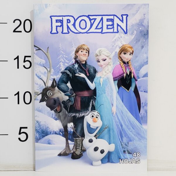 Cuaderno T/flexible Personaje 48hoja Rayadas FROZEN