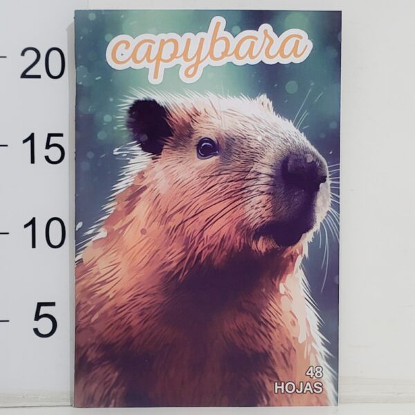 Cuaderno T/flexible Personaje 48hoja Rayadas CAPYBARA