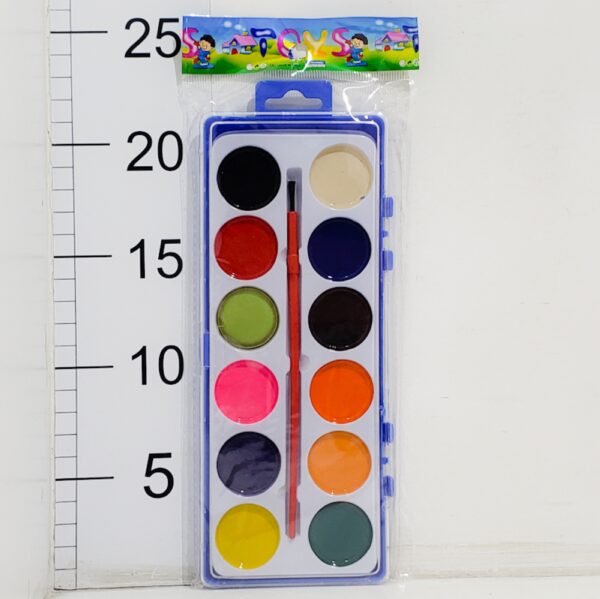 ACUARELA C/PINCEL ESTUCHE X12COLORES