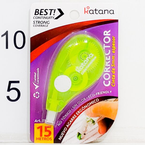 CORRECTOR CINTA KATANA 15METRO