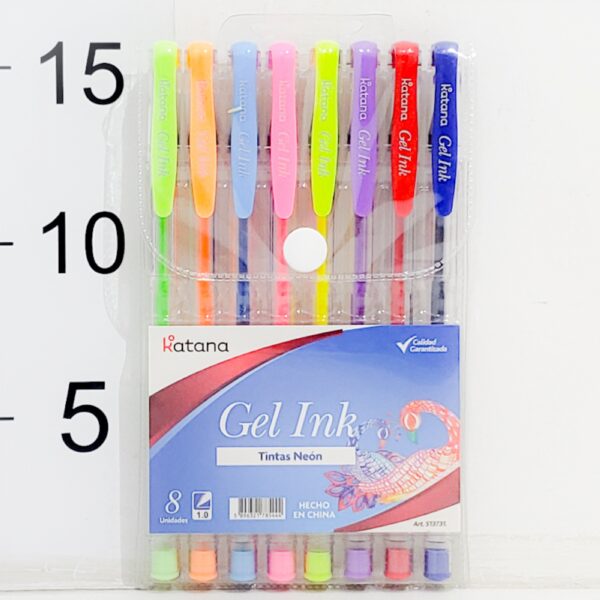 LAPICERA GEL INK NEON X8 KATANA