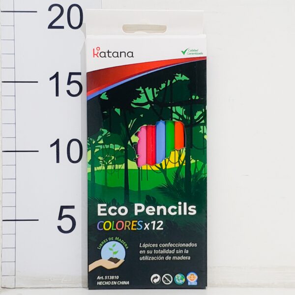 LAPICES ECO PENCILS COLORE X12 KATANA