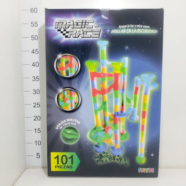 Laberinto Magic Race X 101 Pcs - Brilla En La Oscuridad