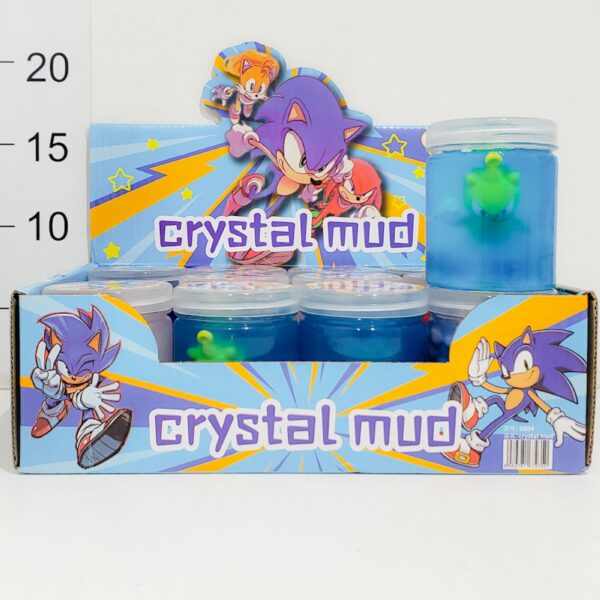 SLIME CON MUÑECO SONIC