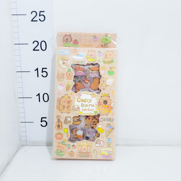Stickers Capybara En Caja