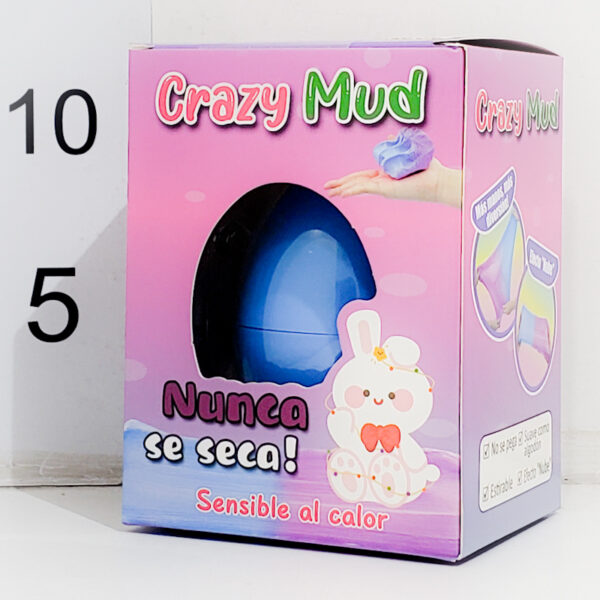 Crazy Mud Sensible Alcalor Huevo Grande En Caja