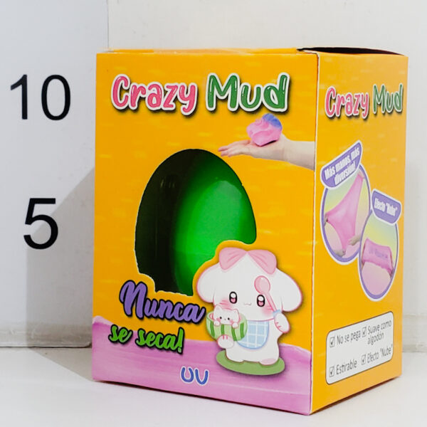 Crazy Mud Uv Huevo Grande En Caja