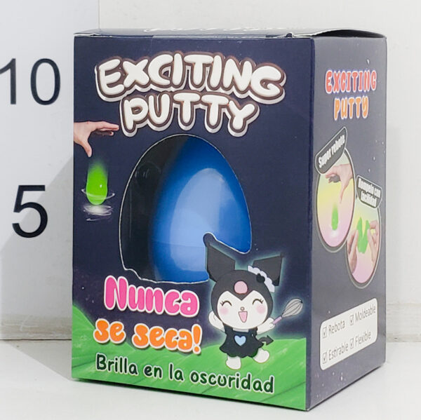 Exciting Putty Brillo Huevo Grande En Caja