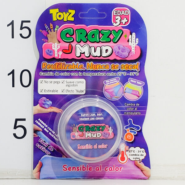 Crazy Mud Calor Lata En Blister