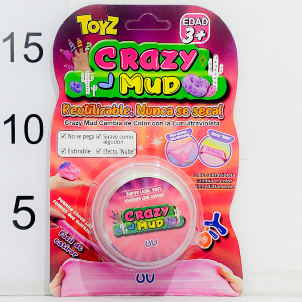 Crazy Mud Uv Lata En Blister