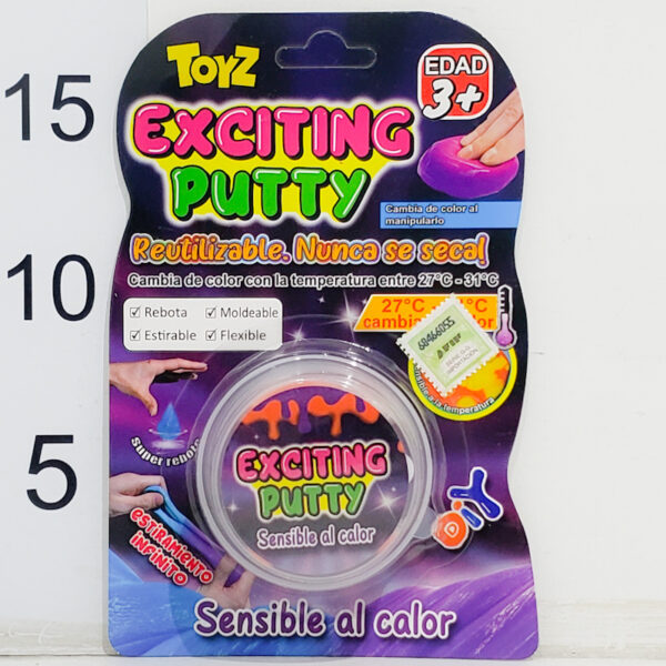 Exciting Putty Calor Lata En Blister